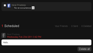 Scheduled facebook Post Scheduled facebook Post