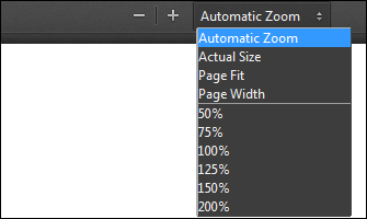 Firefox PDF Viewer Zooming