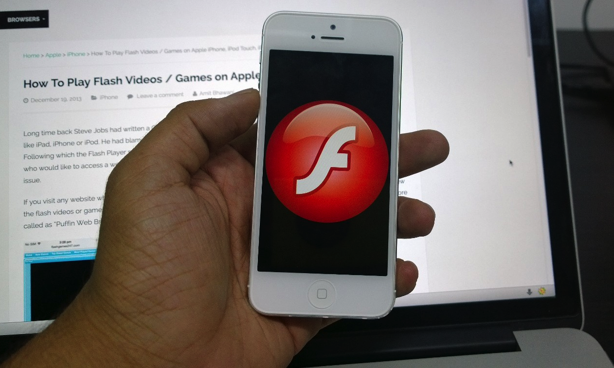 Play Flash Videos Apple iPhone
