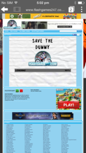 Puffin Apple Flash Game Loading