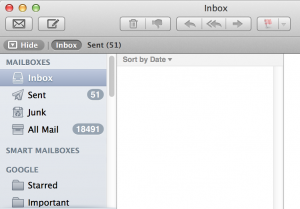 Show Hide Labels Mail App