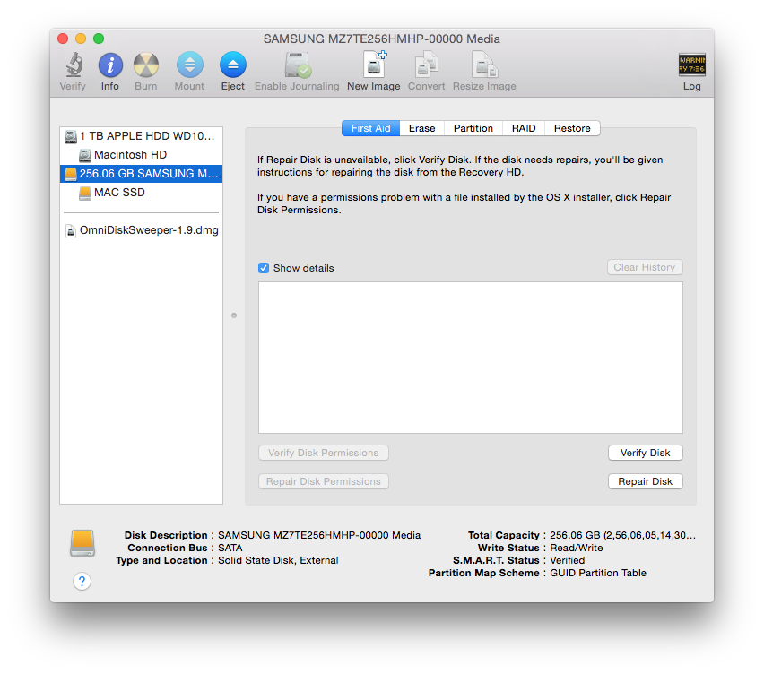 Select the Disk to Format